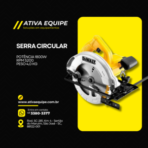 Serra Circular - Ativa Equipe