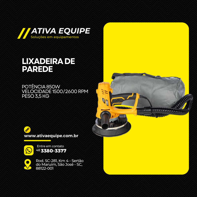 LIXADEIRA DE PAREDE - ATIVA EQUIPE