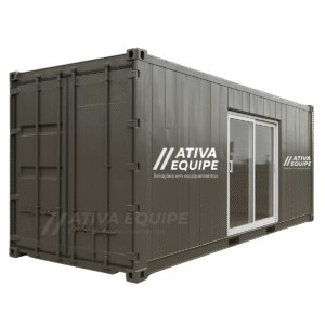 CONTAINER ESCRITÓRIO E LOJA - ATIVA EQUIPE