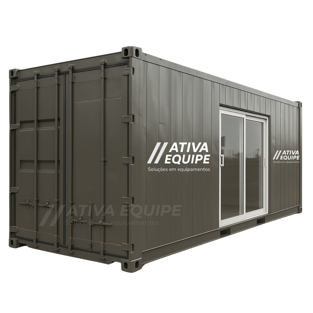 CONTAINER ESCRITÓRIO E LOJA - ATIVA EQUIPE