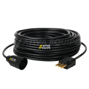 EXTENSÃO ELÉTRICA 20A CABO PP 2,5MM - ATIVA EQUIPE