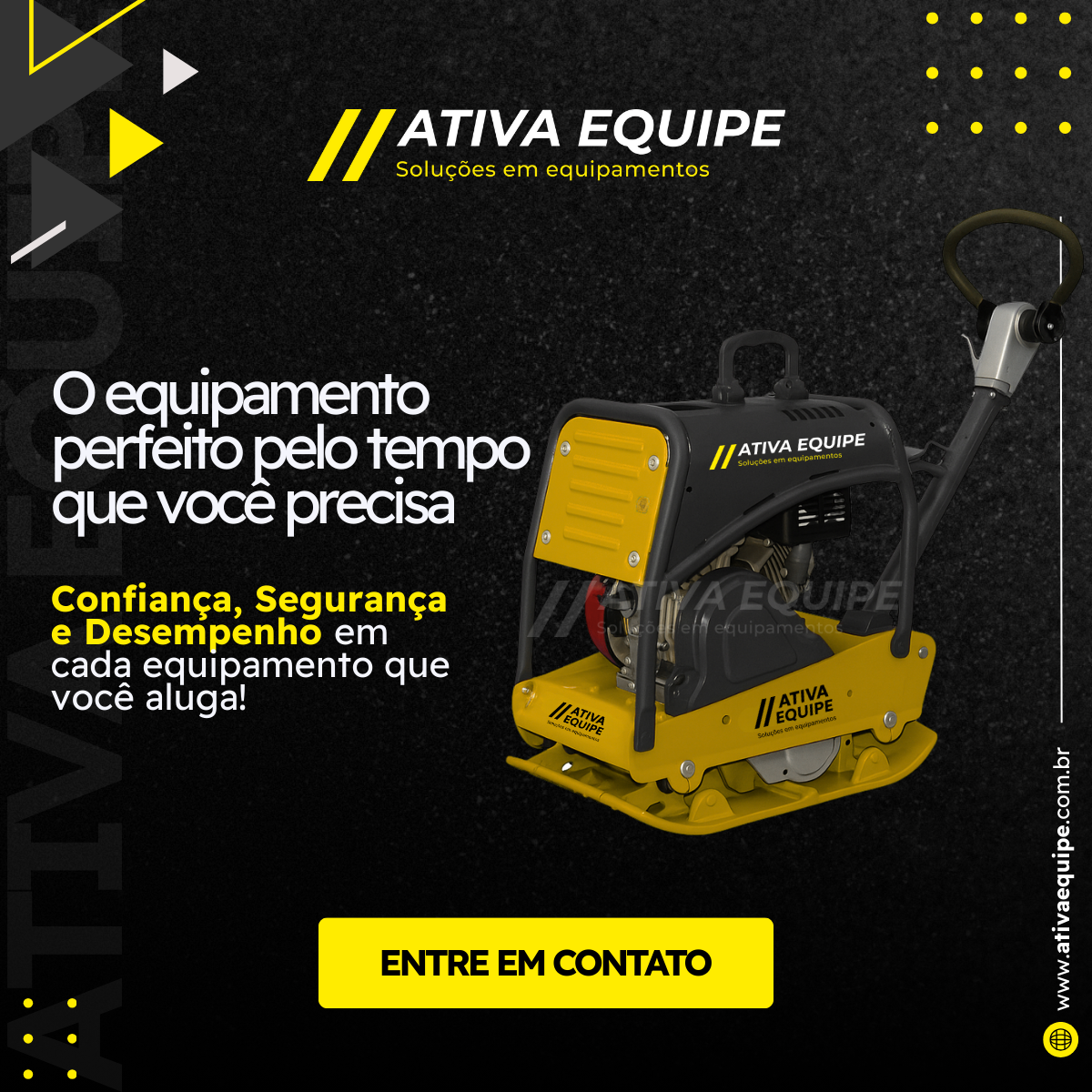 Locação Aluguel de equipamentos e máquinas São José Palhoça Biguaçu e Florianópolis